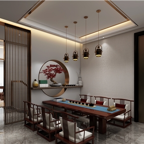 新中式 茶室 休闲茶室