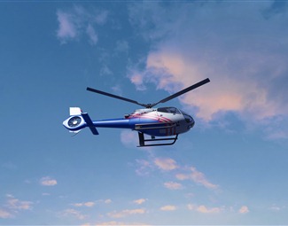 现代小型商业直升机