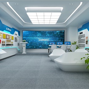 现代 会议室 党建室