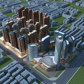 现代 办公楼 公寓办公楼