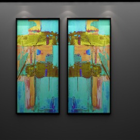 现代 抽象画 装饰挂画