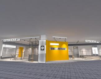 现代商品展示架