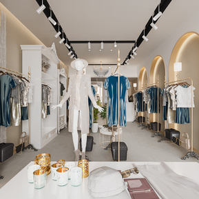现代 服装店 女装店