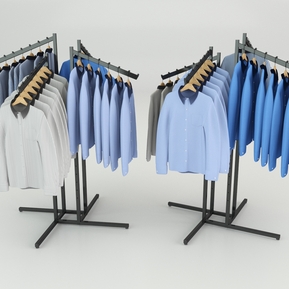 现代 衣架