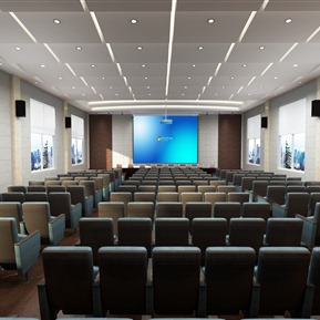 现代 会议厅 报告厅大会议室