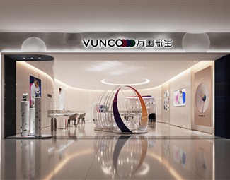 现代珠宝店门头
