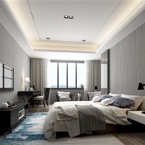 现代 卧室
