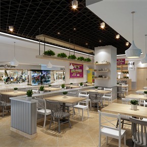 现代 餐厅 冒菜餐饮