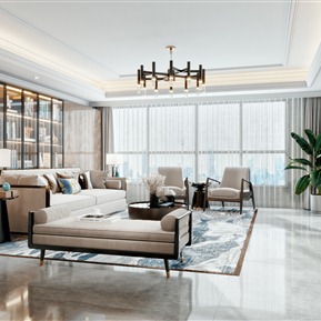 轻奢 客厅