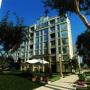 现代 住宅区 住宅