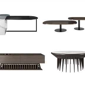 现代 茶几 茶几组合