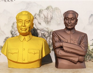 新中式人体雕塑