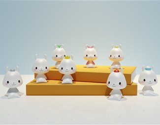 现代幼儿园摆设