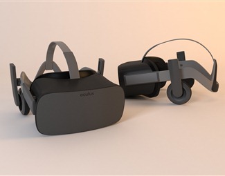 现代虚拟现实头戴式显示设备