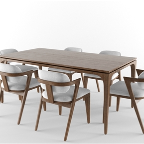 现代 餐桌椅组合