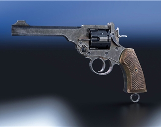 现代远红外线消音左轮手枪3d模型下载