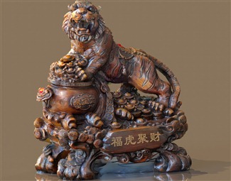 新中式木雕工艺品