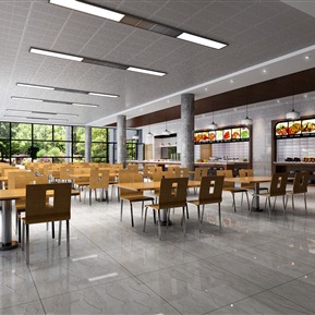 现代 食堂 食堂餐厅