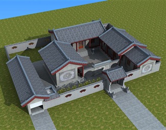 中式传统建筑中国