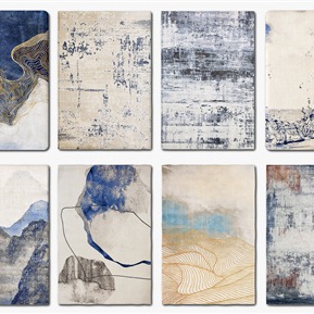 新中式 方形地毯 地毯