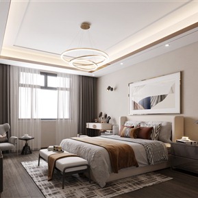 现代 卧室