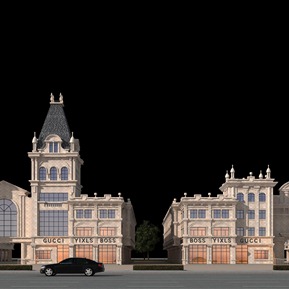 欧式 办公楼 英式办公楼养老院孤儿院