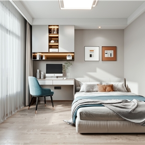 现代 卧室 榻榻米卧室
