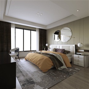 现代 卧室