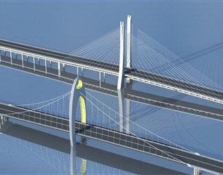 现代城市高架桥
