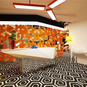 现代 前台 办公室