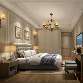 美式 卧室