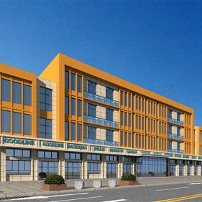 现代 商业楼 住宅楼