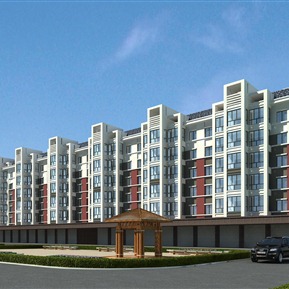 现代 住宅区 住宅