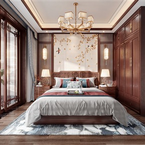 新中式 卧室
