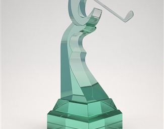 现代高尔夫奖杯