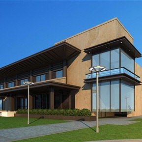 现代 会所建筑 私家会所