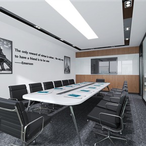 现代 会议室 办公室 茶水间 办公桌椅 休闲椅 装饰品 摆件