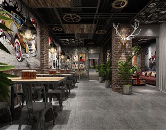 工业LOFT酒水饮料