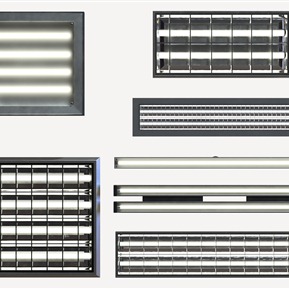 工业LOFT  格栅灯 栅灯