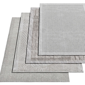 现代 方形地毯 布艺绒毛地毯