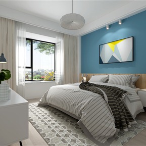 北欧 卧室 卧室床组合