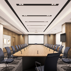 现代 会议室 会议桌椅