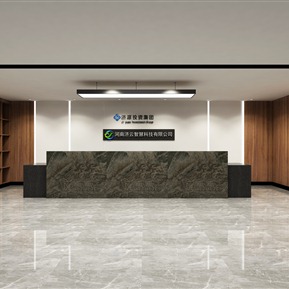 现代 前台 科技公司大厅