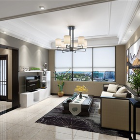 新中式 客厅 简约客厅