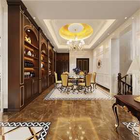 欧式 客餐厅 古典客厅