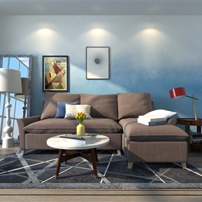 北欧 沙发茶几组合 沙发组合