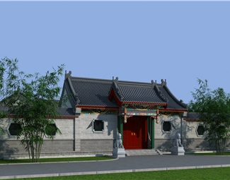 中式中国风建筑