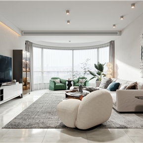 现代 客餐厅 客餐厅门厅