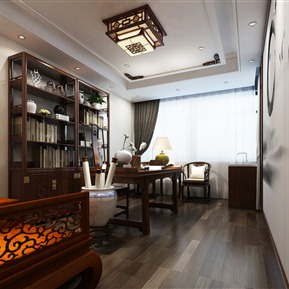 新中式 书房