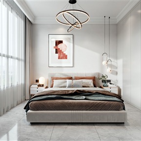 现代 卧室